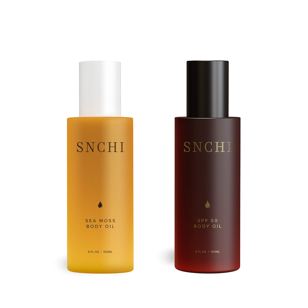 Sea Moss Body Oil + Free Sunscreen Oil
